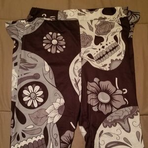 Skull leggings